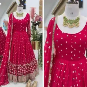 Indian Weightless Georgette Three-Piece