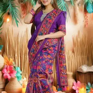 Premium Parsha Sharee with Blouse Piece