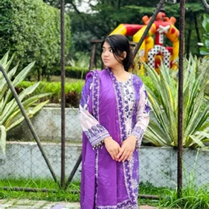 Dubai Silk Three Piece